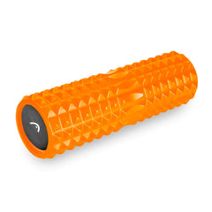 HEAD Foam Roller for Exercise | 33 CM | High Density EVA Foam | Back Roller for Back Pain Relief | Exercise Roller for Gym, Yoga | Deep Tissue Muscle Massage Roller | Home & Gym Fitness | Orange