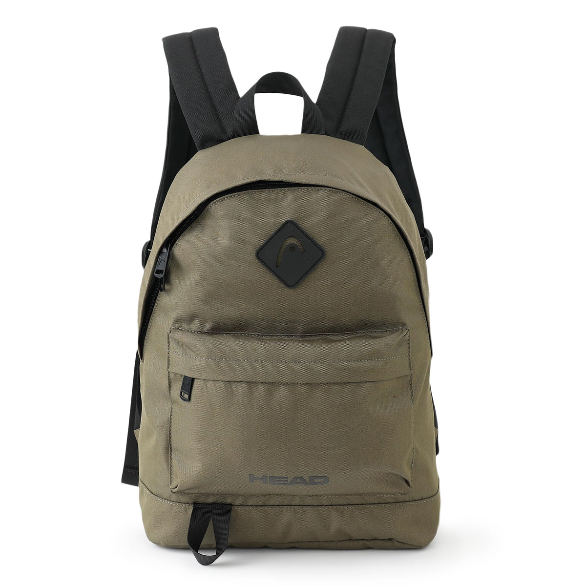 HEAD Vibe Backpack | 20 Litres | Army Green | Casual, Trendy Bag