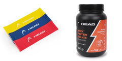 1 LATEX EXPAND BAND(THREE SIZE/THREE COLORS) HEAD-HA816|1 HEAD Whey Protein Powder Isolate (Natural Chocolate) 1Kg