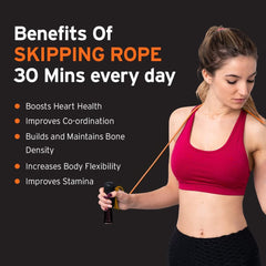 HEAD Resistance Tube + Ring Tube Combo & Skipping Rope | Resistance: 10Kg | Skipping Rope: 3M