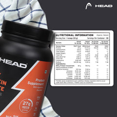 Head Premium 100% Whey Protein Concentrate Powder, Pack Of 1Kg, Mocha Coffee Flavor, 30 Servings, for Athletes, Sports & Fitness Enthusiast, Muscle Strength & Bone Health, Sugarfree, for Daily Protein Intake