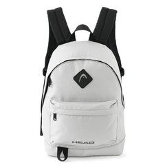 HEAD Vibe Backpack | 20 Litres | Light Grey | Casual, Trendy Bag